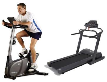 bike and treadmill